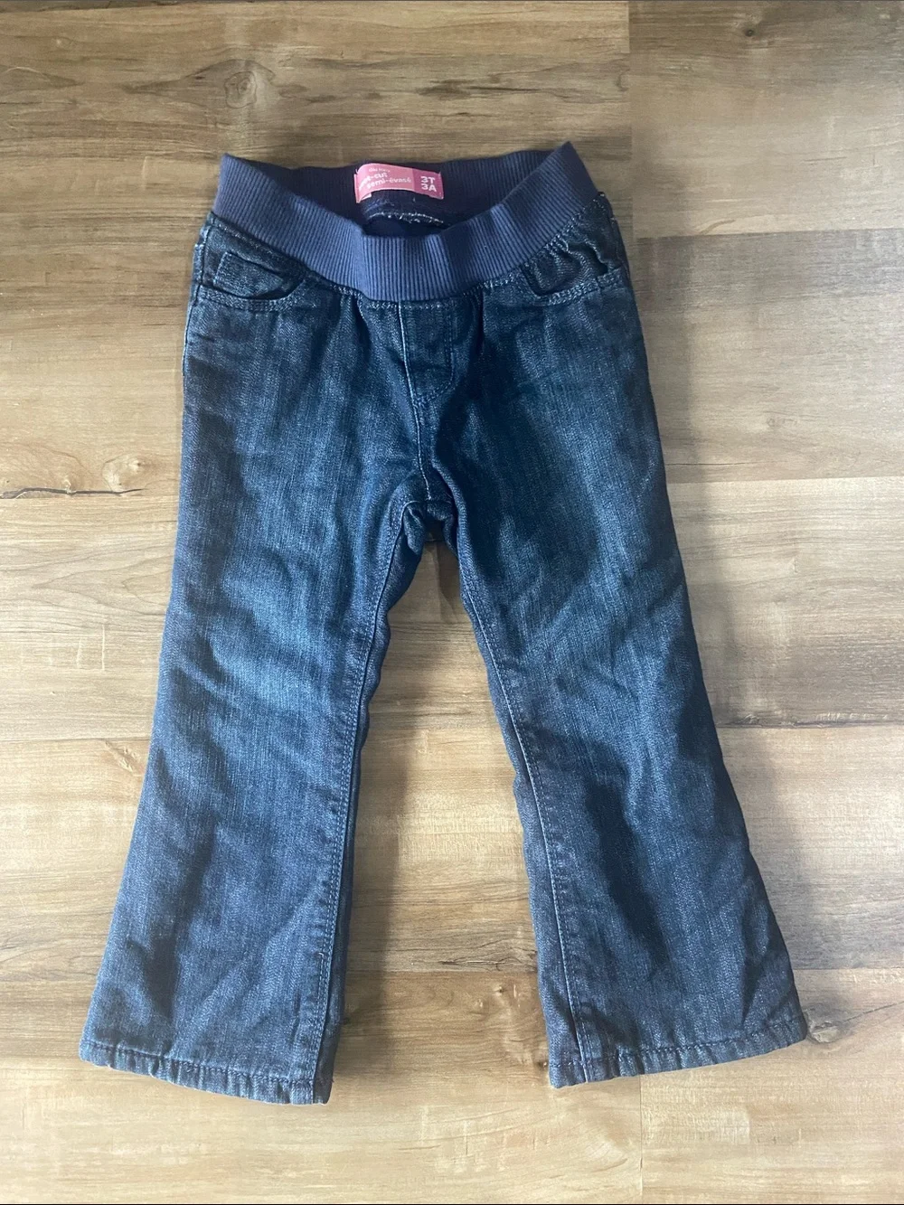 Old Navy Navy Boot-Cut Fleece Lined Jeans